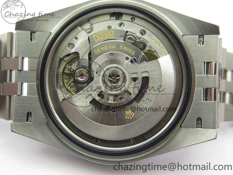 0203 ModernLook DateJust 41mm 126334 SS BP Maker 1:1 Best Edition New Version Blue Roman Dial on Jubilee Bracelet 3033